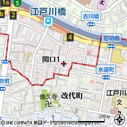 アルム文京周辺の地図