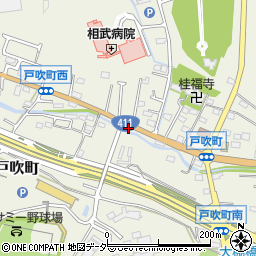 東京都八王子市戸吹町331周辺の地図