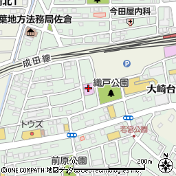 スポーツクラブルネサンス佐倉周辺の地図