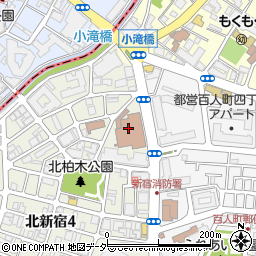 東京都教育庁　東京都教育相談センター２４時間いじめ相談ホットライン周辺の地図