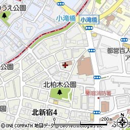 せらび新宿周辺の地図