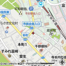 栄月堂　菓子舗周辺の地図