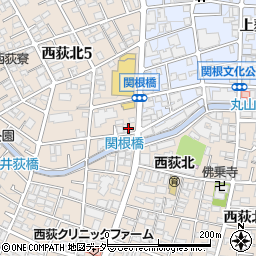 関根橋コーポラス周辺の地図