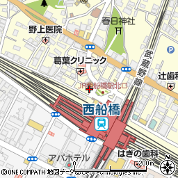 京成バス株式会社　高速バス・予約センター周辺の地図