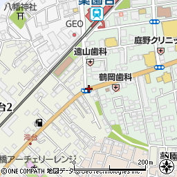 セオサイクル薬円台店周辺の地図