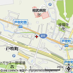 東京都八王子市戸吹町1358周辺の地図