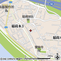 ＫＥ３番館周辺の地図