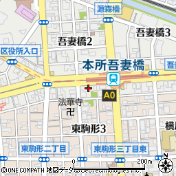セントケア訪問看護ステーション墨田周辺の地図