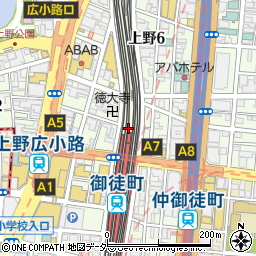 東京都台東区上野6丁目4の地図 住所一覧検索 地図マピオン