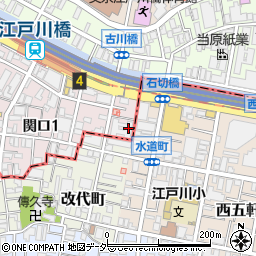 東京都文京区関口1丁目16-1周辺の地図