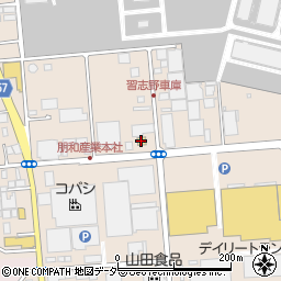 デイリーヤマザキ習志野４丁目店周辺の地図
