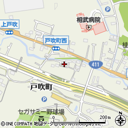 東京都八王子市戸吹町1351周辺の地図