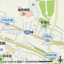 東京都八王子市戸吹町329周辺の地図