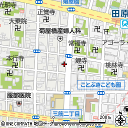 宇田川屋ビル周辺の地図