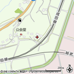 千葉県佐倉市長熊367周辺の地図