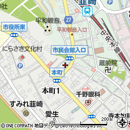 アルプス韮崎店周辺の地図