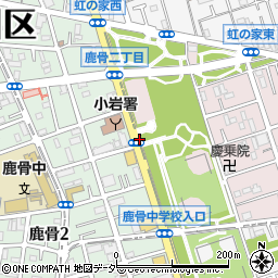 都立篠崎公園トイレ８周辺の地図