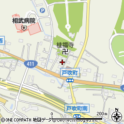 東京都八王子市戸吹町194周辺の地図