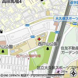 東京都新宿区百人町4丁目3-1周辺の地図