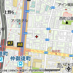 株式会社田中金華堂額縁売場周辺の地図