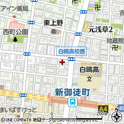 浅野機材株式会社周辺の地図