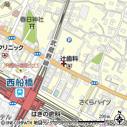 辻歯科医院周辺の地図