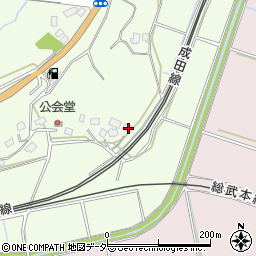 千葉県佐倉市長熊360周辺の地図