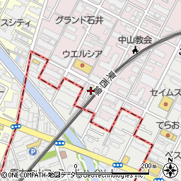 千葉県船橋市二子町627-1周辺の地図