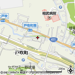 東京都八王子市戸吹町1352周辺の地図