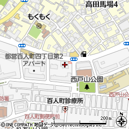 東京都新宿区百人町4丁目6-2周辺の地図