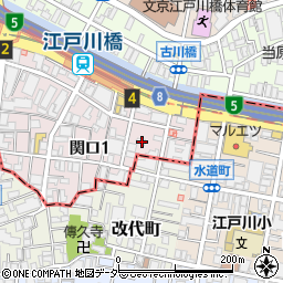 東京都文京区関口1丁目15-5周辺の地図