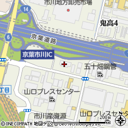 京葉運搬機株式会社レンタル・修理部周辺の地図