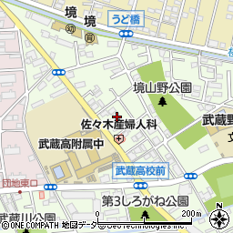 武蔵野テラス周辺の地図