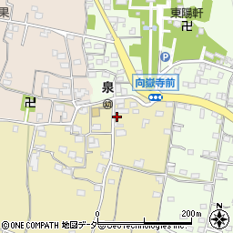 山梨県甲州市塩山上塩後8周辺の地図