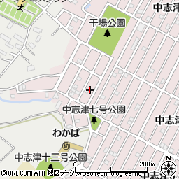 千葉県佐倉市中志津5丁目36周辺の地図