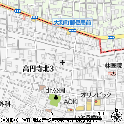 クリスタル高円寺パート１周辺の地図