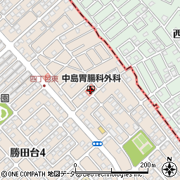中島外科胃腸内科医院周辺の地図