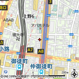 有限会社東京中央サービス周辺の地図