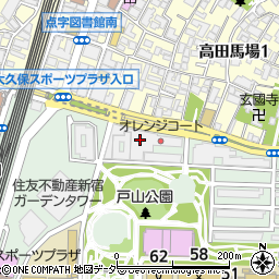 東京自殺防止センター　事務局周辺の地図