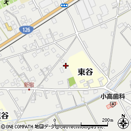 千葉県匝瑳市上谷中2267-2周辺の地図