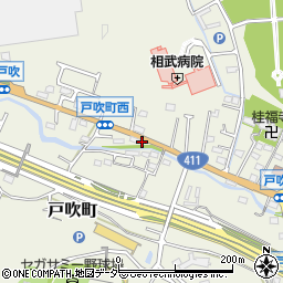 東京都八王子市戸吹町348周辺の地図