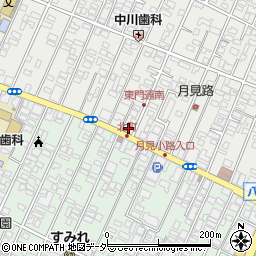 武蔵野市消防団　第４分団周辺の地図