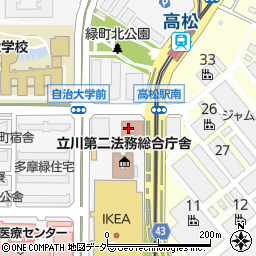 東京都水道局多摩水道改革推進本部　調整部技術指導課周辺の地図