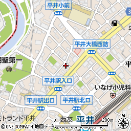 平井ｙｏｕパークス周辺の地図