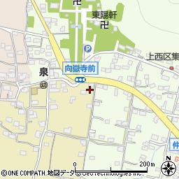 山梨県甲州市塩山上塩後1周辺の地図