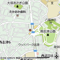 サイゼリヤ 佐倉西志津店周辺の地図