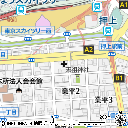 早稲田セミナー押上周辺の地図