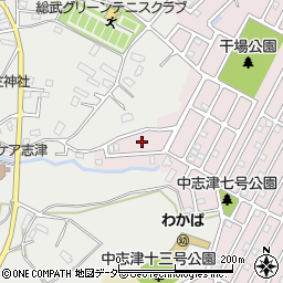 千葉県佐倉市中志津5丁目40周辺の地図