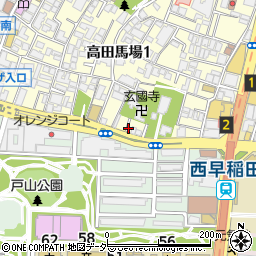 美工高田馬場ビル周辺の地図