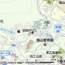 山梨県甲州市塩山上於曽41周辺の地図